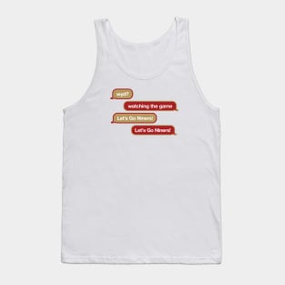 49ers WYD Text Tank Top